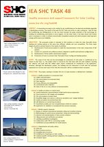 IEA SHC Task 48 Flyer